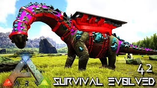 ARK SURVIVAL EVOLVED  ELEMENTAL TITANOSAUR amp ZOMBIE TITANOSAURUS  PUGNACIA EBENUS ASTRUM E42 [upl. by Euqinorev]