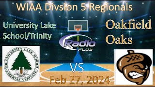 University Lake School  Christian A at Oakfield Regional 22724 [upl. by Hercules425]