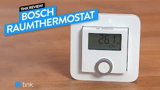 Bosch Raumthermostat Review  Zentral und Smart die Heizung steuern [upl. by Atteuqcaj]