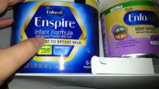 Free Baby Stuff Unboxing Enspire Enfamil [upl. by Ardy]