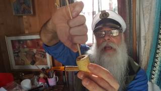 Corn Cob Pipe Surprise YABO Missouri Meerschaum [upl. by Tirreg]