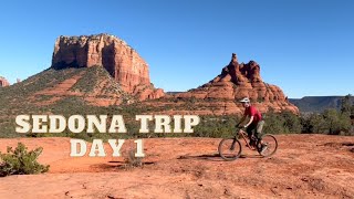 Sedona Trip  Day 1  Slim Shady  Templeton  Bell Rock Pathway  Sedona Mountain Biking [upl. by Koziel]