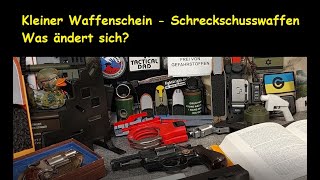 Neues Waffengesetz und Schreckschusswaffen  kleiner Waffenschein  Was ändert sich im Waffenrecht [upl. by O'Grady209]