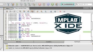 PICLecture 8 MPLAB Embedded C program compilation downloading and execution PIC Kit execution [upl. by Hsirt974]