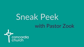 Sneak Peek with Pastor Zook  November 23 2022 [upl. by Arela855]