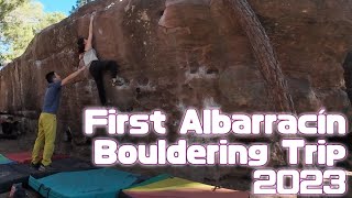 First Albarracin Bouldering Trip 2023 [upl. by Sivia]