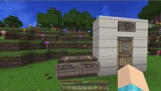 ICHIcraft A Minecraft tutorial explaining how to lock down doors amp chests using Lockette [upl. by Ashla271]