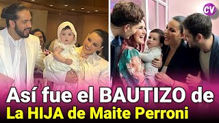 Así fue el BAUTIZO de la HIJA de Maite Perroni JUNTO a los RBD [upl. by Ecirtram]