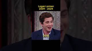 Logan Lerman Evolution 2009  2024 percyjackson shorts [upl. by Adnovad]