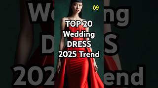 TOP 20 Wedding Dress 2025 Trend beuti trending fashion Wedding women [upl. by Rriocard129]