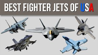 5 Best Fighter Aircraft of USA [upl. by Maidel105]