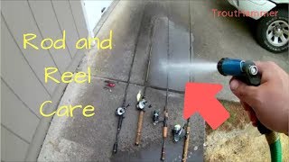 Tip  Caring For Your Rods and Reels After Saltwater Fishing [upl. by Kurtzig]