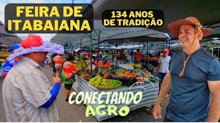 FEIRA DE ITABAIANA  Sergipe  iniciou em 1888 [upl. by Anal]