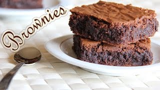 Ricetta brownies originale  Brownies recipe tips and tricks [upl. by Ynabla]