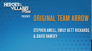 Original Team Arrow Panel  Heroes amp Villains Fan Fest Atlanta 2017 [upl. by Analihp]