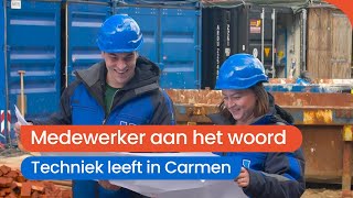 Techniek leeft in Carmen 👷‍♀️  Tekenaar Werktuigbouwkunde [upl. by Esyned724]