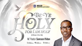 Sunday 1st Service 940 AM Pst Samson Ifidon [upl. by Grieve]