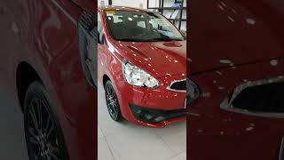 2024 Mitsubishi Mirage Hatchback GLX CVT Red Metallic [upl. by Gilder]