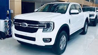 2023 Ford Ranger XLT BiTurbo  Interior and Exterior  White Color [upl. by Lankton]