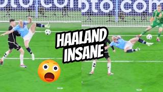 Erling Haalands Stunning Back Heel Acrobatic Goal Against Sparta Praha [upl. by Asiruam112]