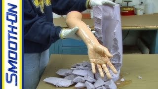 Lifecasting Tutorial How to Make a Mold of Your Arm with Alginate [upl. by Ahtan]