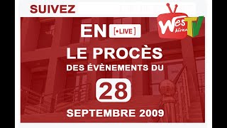 🔴 EN DIRECT LE PROCÈS DU 28 SEPT 09  AUDIENCE DU 1er FEVRIER 2023 [upl. by Keelin]