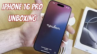 iPhone 16 Pro Unboxing [upl. by Idahs]