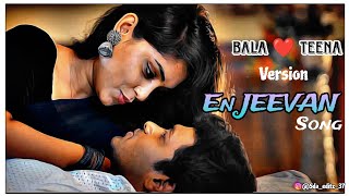 En JEEVAN SONG From Theri BALA ❤️ TEENA Version Tamil love song mrinnocent theri sda [upl. by Lacim]