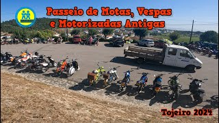 Passeio de Motas Vespas e Motorizadas Antigas [upl. by Roseanne]