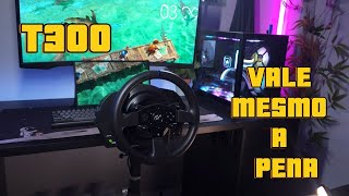 T300 thrustmaster ou Logitech g29   Opinião de quem fez essa troca [upl. by Adekahs]