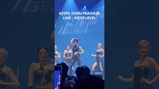 AESPA SYNK Parallel Line in Jakarta  Next Level Live aespa nextlevel [upl. by Euginomod]