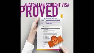 🎉 Congratulations to Druvitha on receiving your AUSTRALIAN Student Visa 🎓 [upl. by Eiramit]