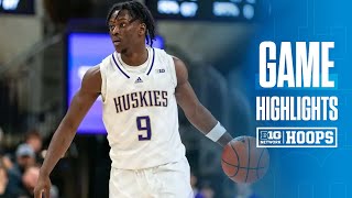 Alcorn State at Washington  HIGHLIGHTS  Big Ten Mens Basketball  112224 [upl. by Maroney]