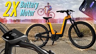 World’s FIRST DualMotor amp DualBattery ebike  Urtopia Carbon Fusion GT REVIEW [upl. by Buckley434]