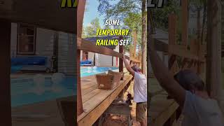 Modern Deck Railing and Automatic Gate Closer [upl. by Branch638]