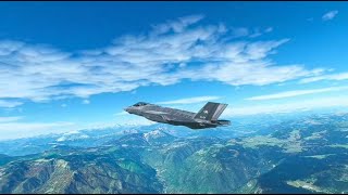 Rientro a Ghedi da Istrana con un F35A del 6° Stormo Diavoli Rossi [upl. by Lawson]