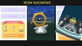 Easy Walkthrough Meltan and Melmetal in Lets Go Research Pokemon Go [upl. by Palecek]