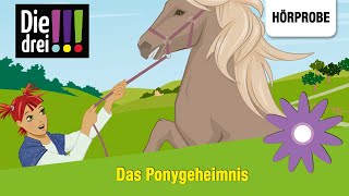 Die drei   Ponyverschwörung  Hörprobe zum Hörspiel [upl. by Phio]