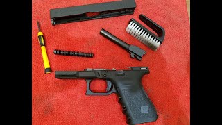 Glock 25 380 Desarme seguridad limpieza prueba y mantenimiento [upl. by Lyford]