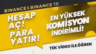 Binance Hesap Açma 2023 Mobil 📱 Kimlik Doğrulama amp Kolay Detaylı Anlatım amp İndirimli Komisyon [upl. by Ahsela]