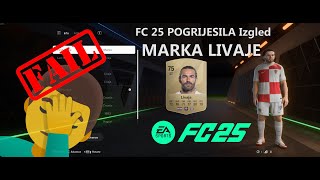 EA SPORTS FC 25  MARKO LIVAJA  REAL FACE FAIL  2024 4K [upl. by Demaggio]