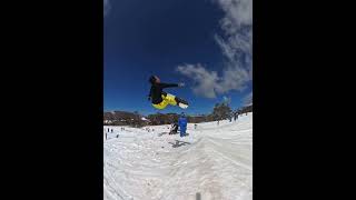 Mirror Flip Back Roll Back Flip Front Flip snowboarding australiasnow skiing [upl. by Sanchez]