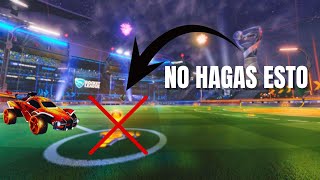 SI HACES esto ERES Un NOOB en ROCKET LEAGUE [upl. by Jaine]