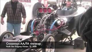 quotCrosswaysquot AAFA WarmUp  North Star Dragway [upl. by Shamus161]