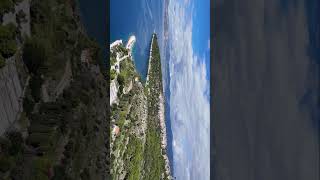 Flying through the Dalmatian coast an incredibly beautiful landscape dubrovnik hvar split [upl. by Oidiple]