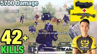 KING OF M762  42 KILLS SOLO VS SQUAD  NEW WORLD RECORD IN PUBG MOBILE TACAZ [upl. by Main823]