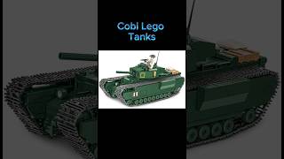 Lego Tanks VS Cobi Tanks viral shortsfeed short [upl. by Yendys321]