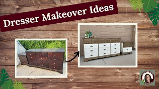 Dresser Makeover Ideas 30 Beginner Friendly Furniture Flips I did in my garage furnituremakeover [upl. by Yukio]