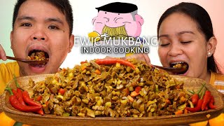 INDOOR COOKING  SPICY CHICKEN BOPIS  Filipino Food Mukbang  Mukbang Philippines  Ewic Mukbang [upl. by Dominic469]