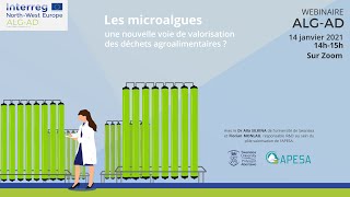 Webinar  FR Microalgae a new way for the valorisation of foodprocessing waste [upl. by Eenram]